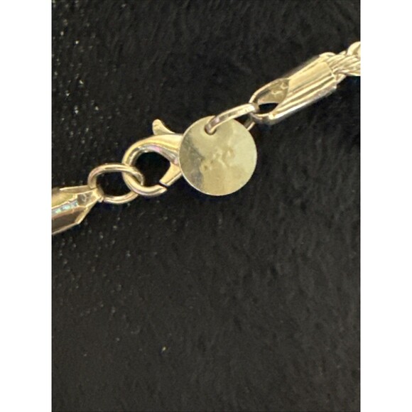 Unbranded Silver Tone Fashion Bag Design Charm w/ 18” .925 Stamped Necklace L-V - Picture 9 of 12